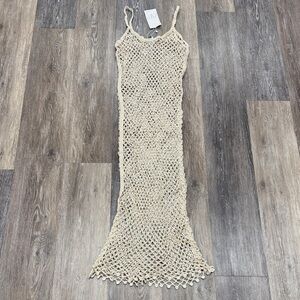 Zara Mesh sequin coverup/dress